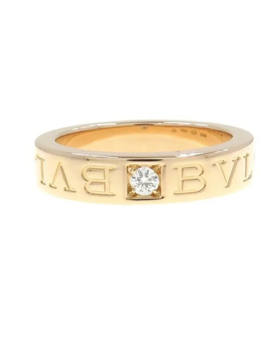 Bvlgari Bulgari Double Logo Ring Diamond 7